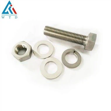 Bolltau Hecs Titaniwm Gradd 7