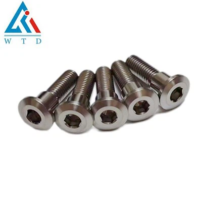 Bolltau Rotor Disg Cefn Titaniwm M8